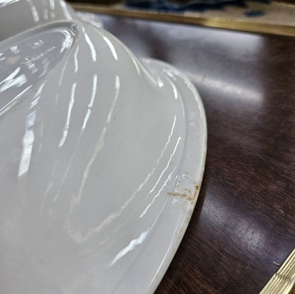White Ironstone Serving Dishes Vintage - Picture 3 of 8